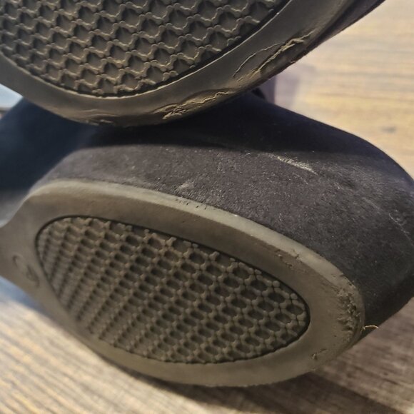 Black Suede wedges - Picture 7 of 7